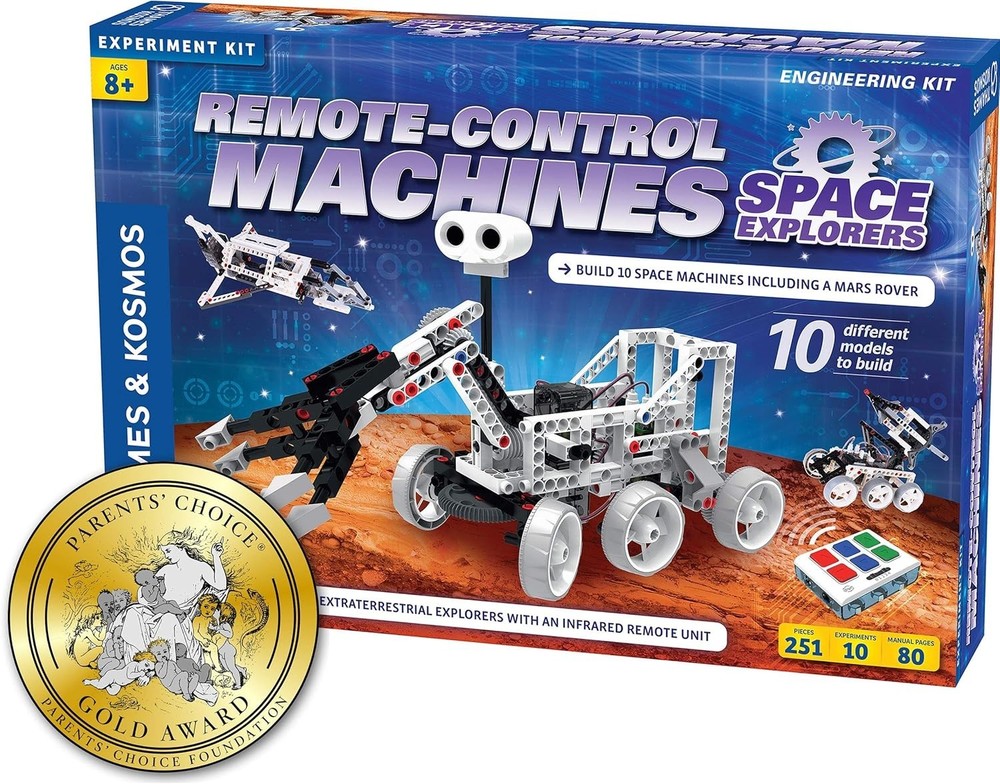 Thames & Kosmos Remote-Control Machines: Space Explorers Experiment Kit - NEW