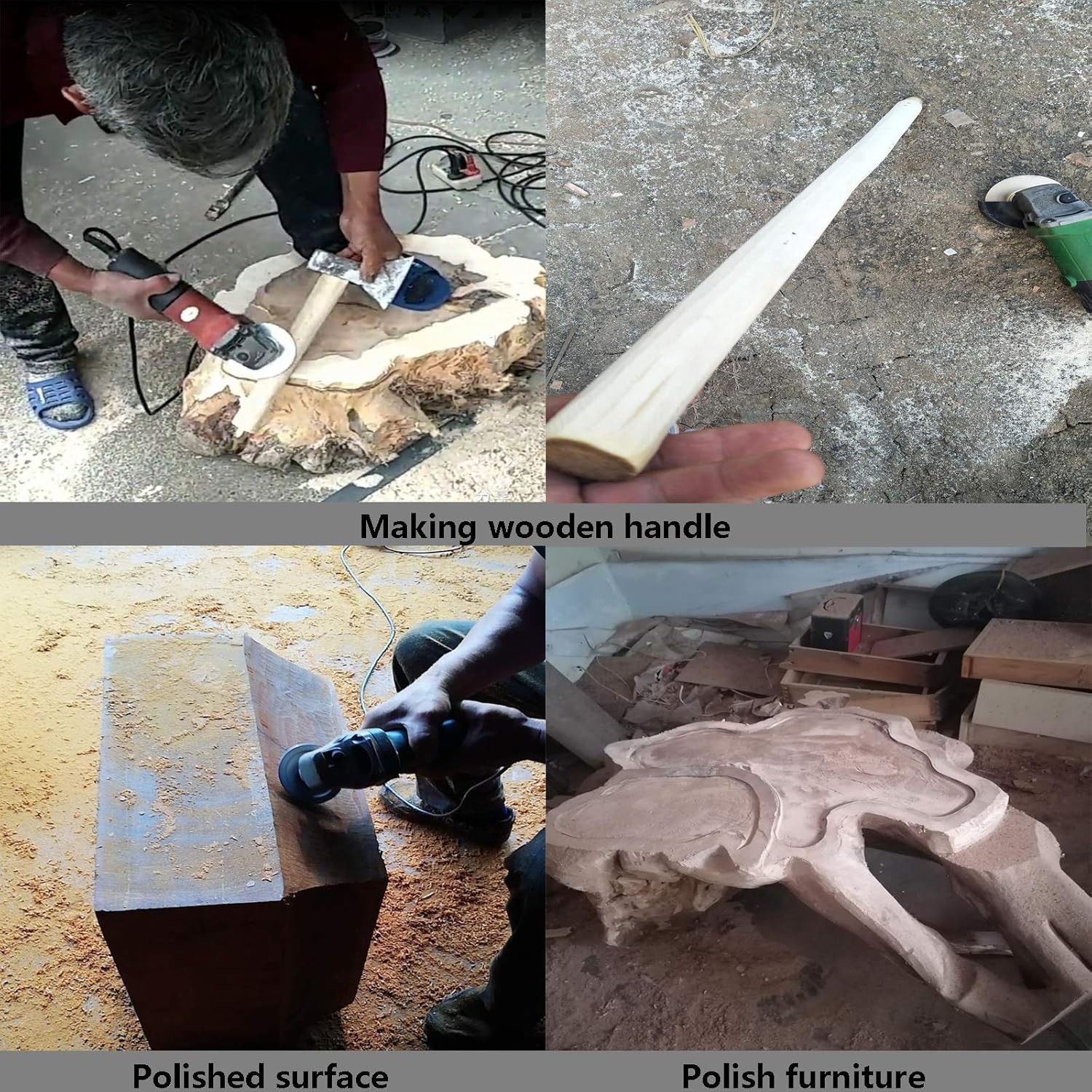 Wood Carving Disc Grinder Shaping Disc 7/8 Inch Bore Wood Tungsten Carbide Grind