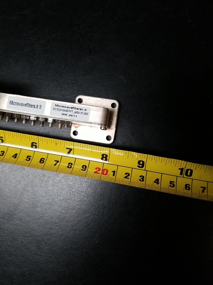 WR62 Waveguide Tunable Filter, MicrowaveFilters.It DC15.00-6ASFFFT