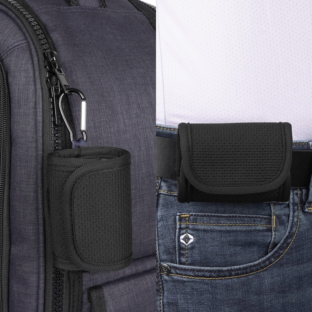 Geekria Earbuds Pouch with Belt Loop Compatible with Beats Studio Buds