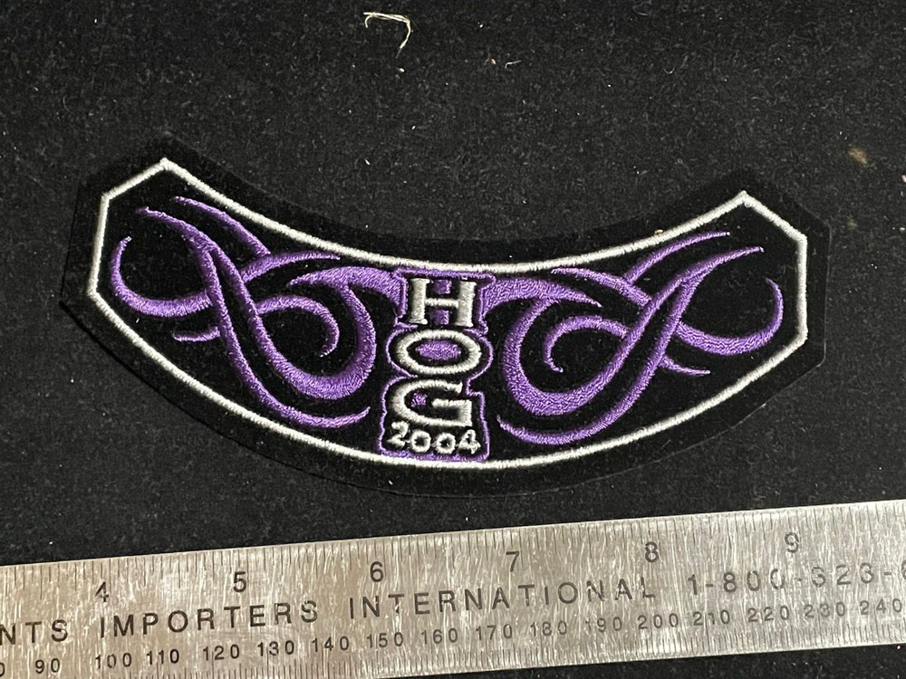 HARLEY DAVIDSON HOG 2004 PATCH