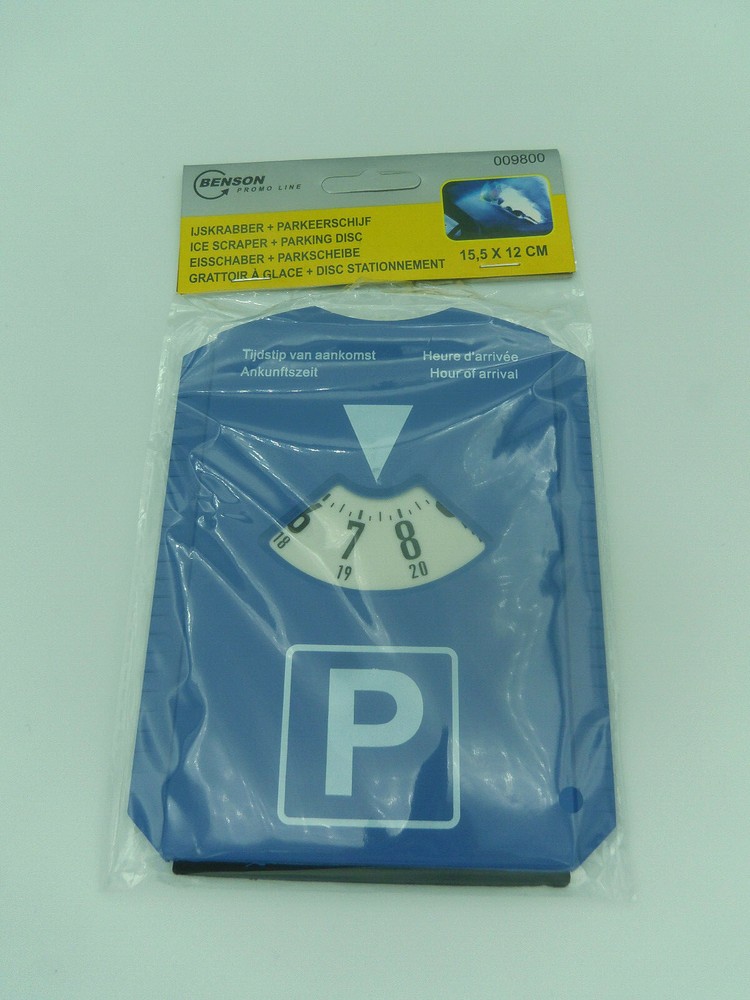 Ice Scraper - Parking Disc, Size 15.5 x 12, BENSON