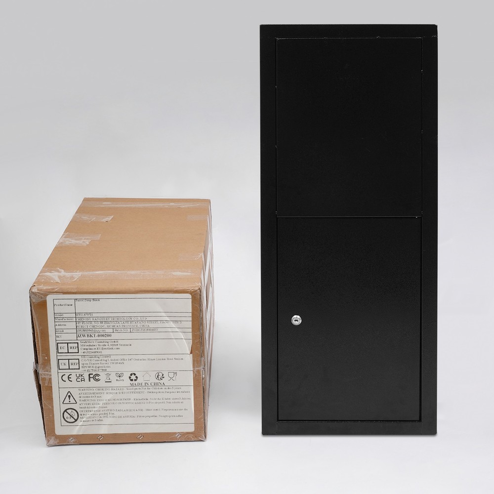 Parcel Drop Box Package Delivery Case Large Envelopes Mail Boxes with Key Lock