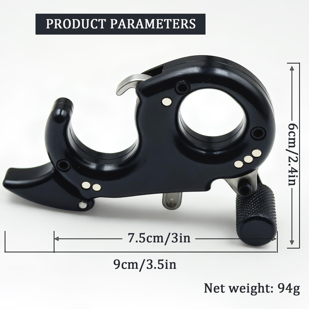 Bow Release for Compound Bow 360° Rotatable Thumb Release for Compound Bow