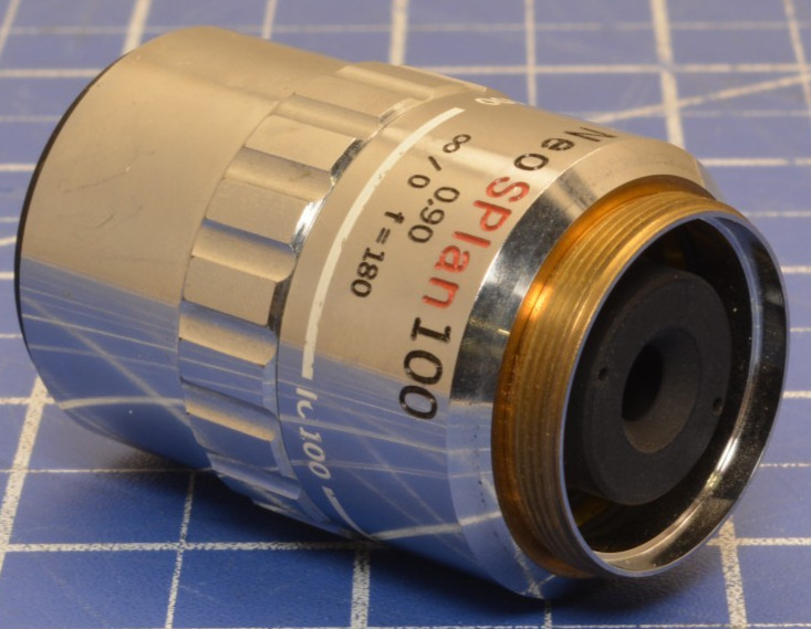 NEO SPLAN 100 0.90 / MICROSCOPE OBJECTIVE LENS / OLYMPUS