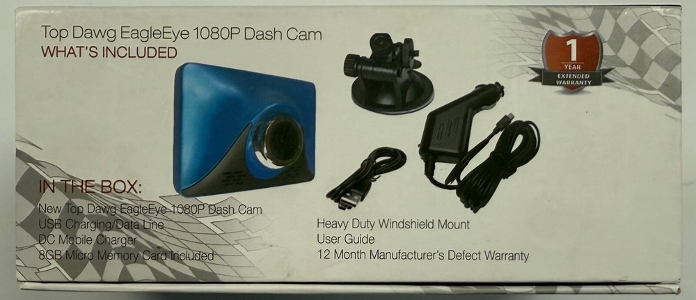Top Dawg EagleEye 1080P Dash Camera