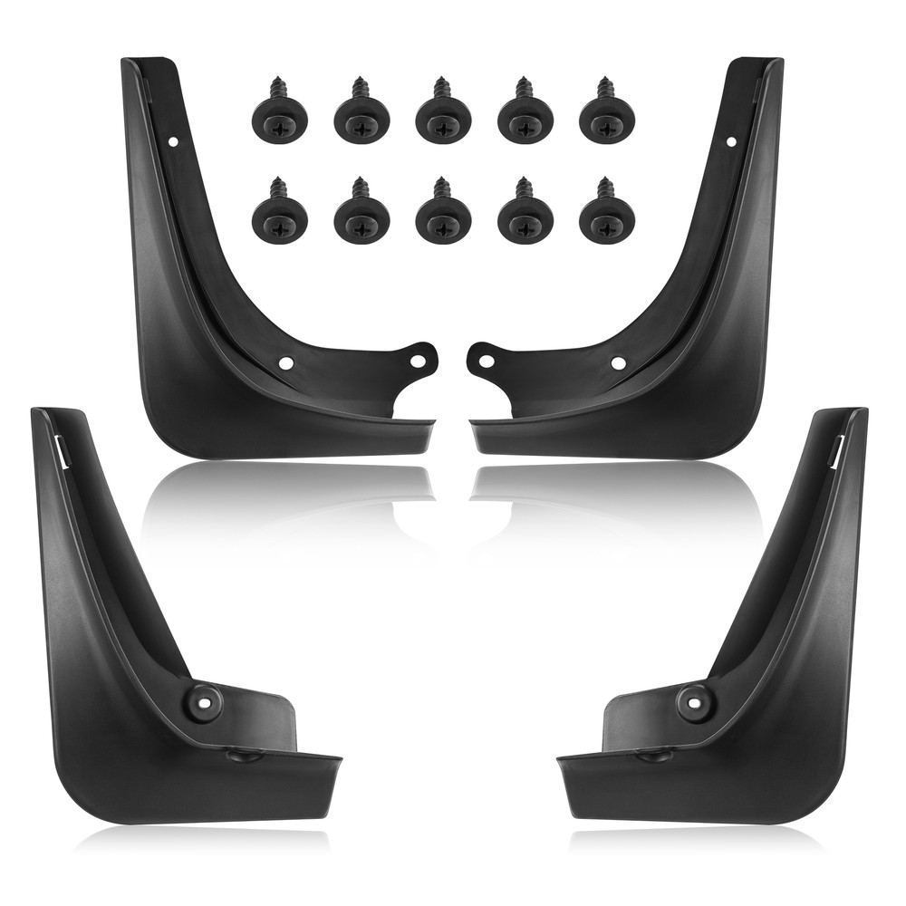 4pc For Tesla Model 3 2016-2024 Mud Flaps Splash Guards Front & Rear Left Right