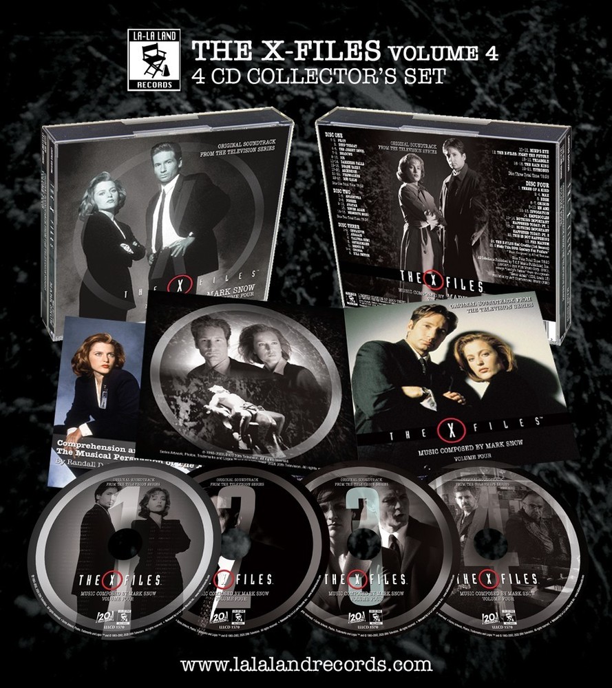 X FILES VOLUME 4 SOUNDTRACK COLLECTION (4 CD SET)