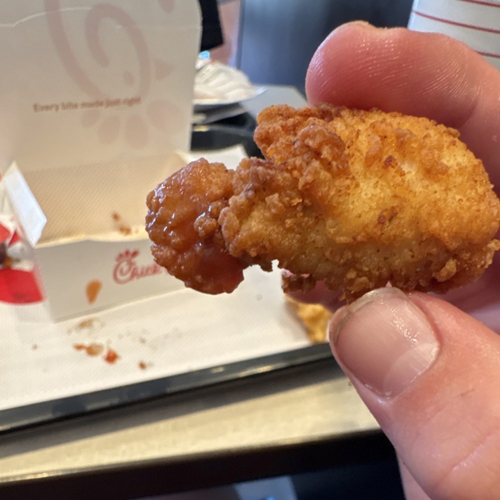 Nemo Shaped Chicken Nugget