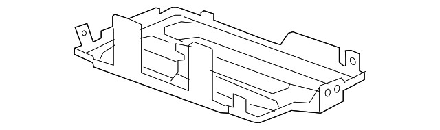 Genuine GM Battery Tray 84828930