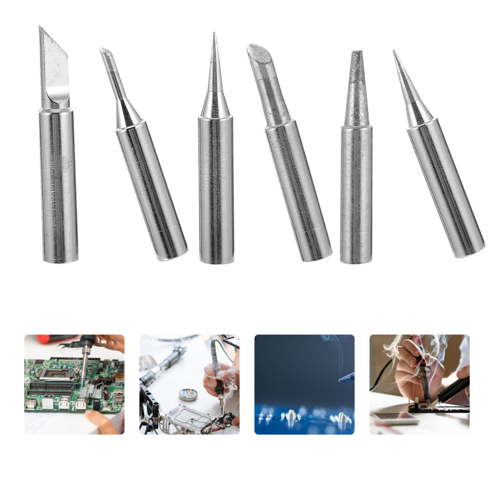 12PCS/Set Practical Durable Tips Welding Iron Head Soldering Station Kit