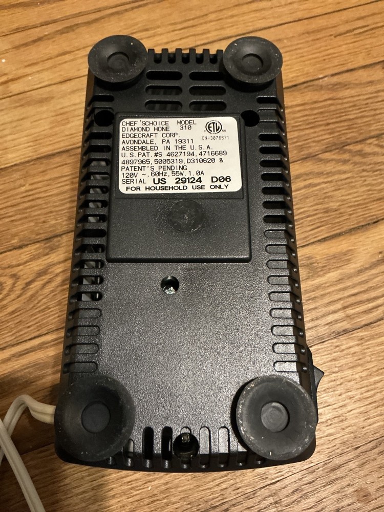 Chef's Choice Diamond Hone Sharpener Model 310 White - TESTED