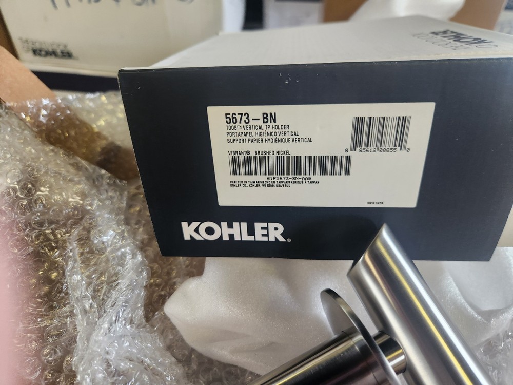 kohler 5673-BN Toobi Vertical TP Holder