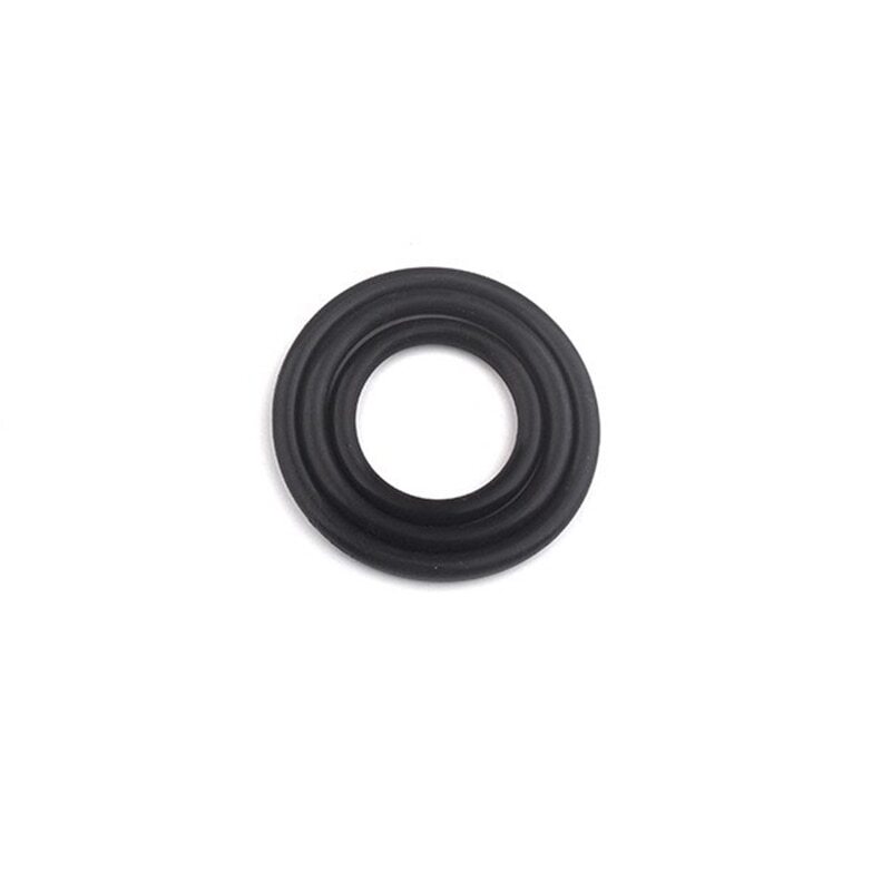 4x Set Male Ring Set Delayed Ejaculation Trainer Set Silicone Sleeve Black Bands