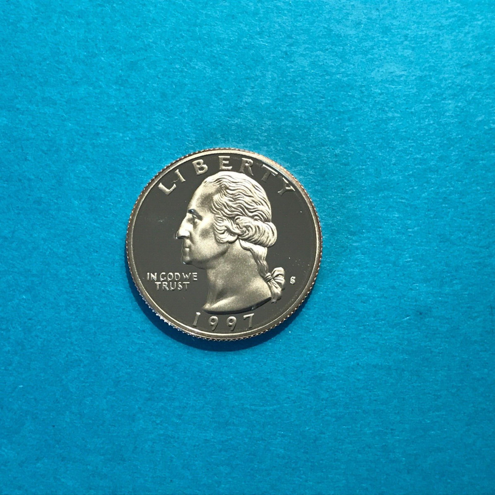 1997 S Washington Proof Quarter    FREE SHIP