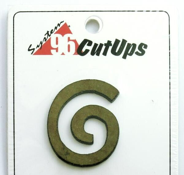Spectrum System 96 Black Iridescent Spiral CutUps