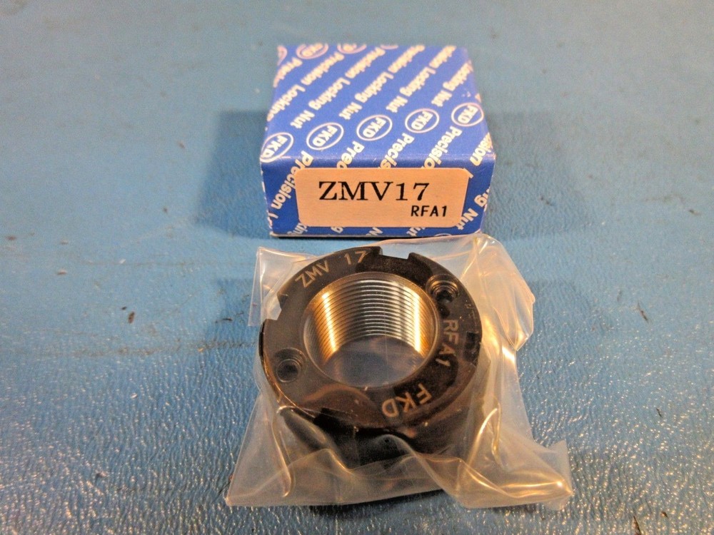 FKD, ZMV17 Precision Locking Nut, 1.0 Thread Size, Locknut