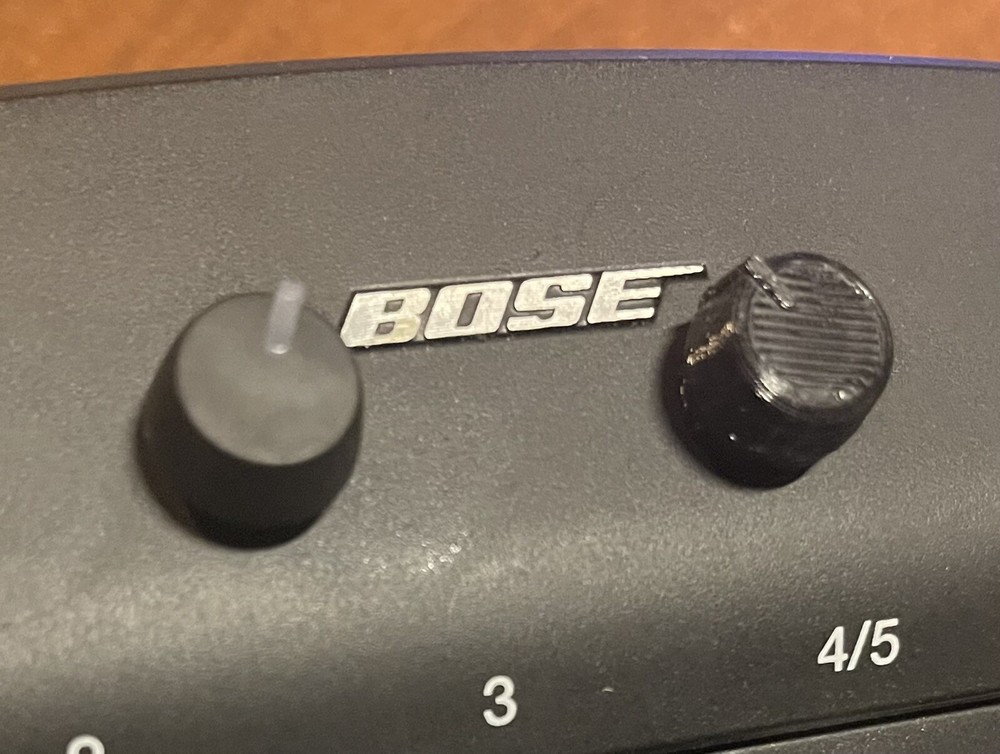 Bose T1 Channel knob - 3D Printed