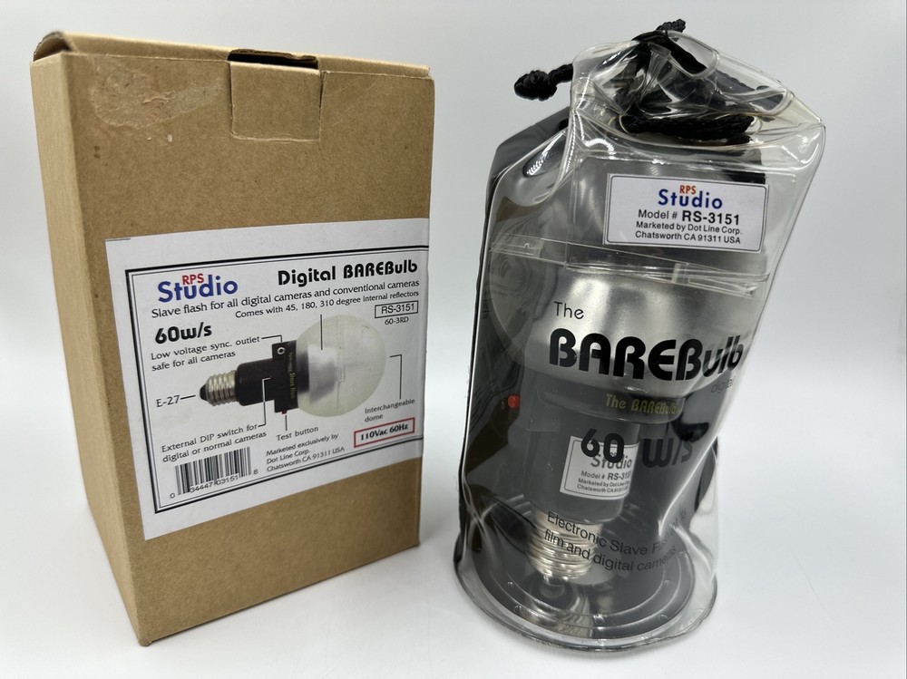 RPS Studio Digital BAREBulb RS-3151 - TESTED = WORKS Great!