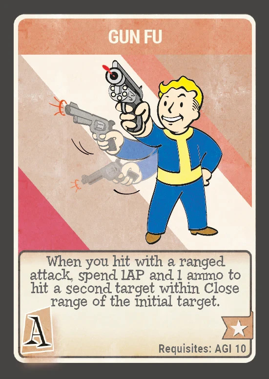 Fallout: The Roleplaying Game Perk Cards | New
