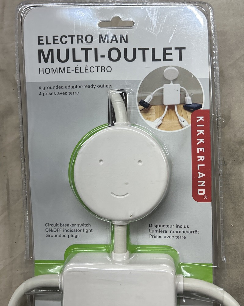 ELECTRO MAN MULTI-OUTLET L1-1-8-UL01