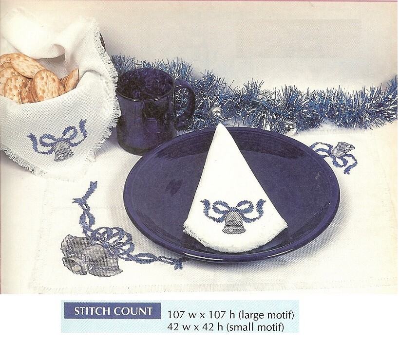 SILVER BELLS    -  CROSS STITCH PATTERN ONLY  HM - ERUV