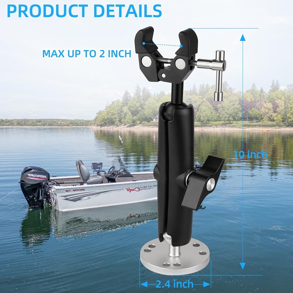 Trolling Motor Stabilizer Mount Support for Minn Kota