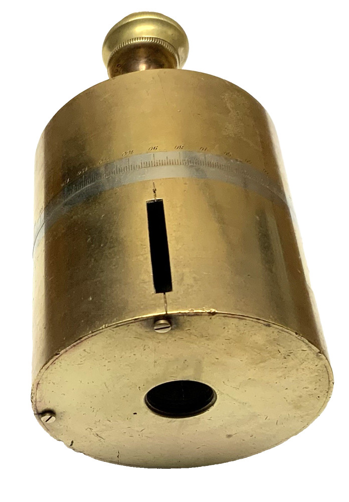 Vintage GONIOMETER Square Surveyor Bronze