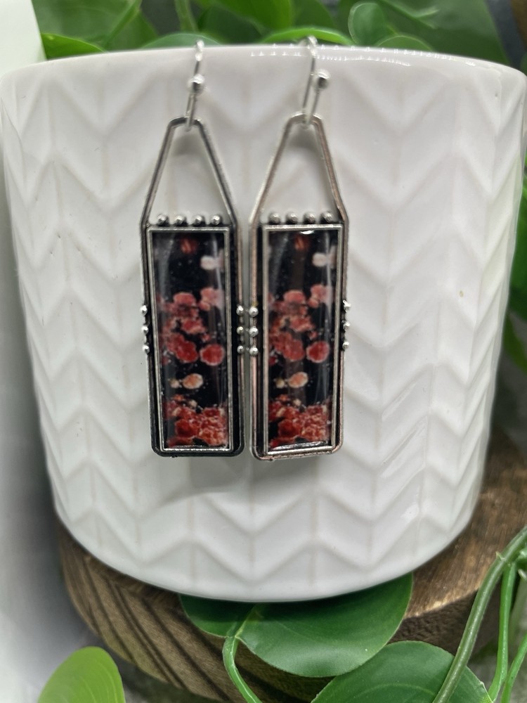 2” Earring Set Silver-tone Boho Dangle Drop New Free Ship B5187
