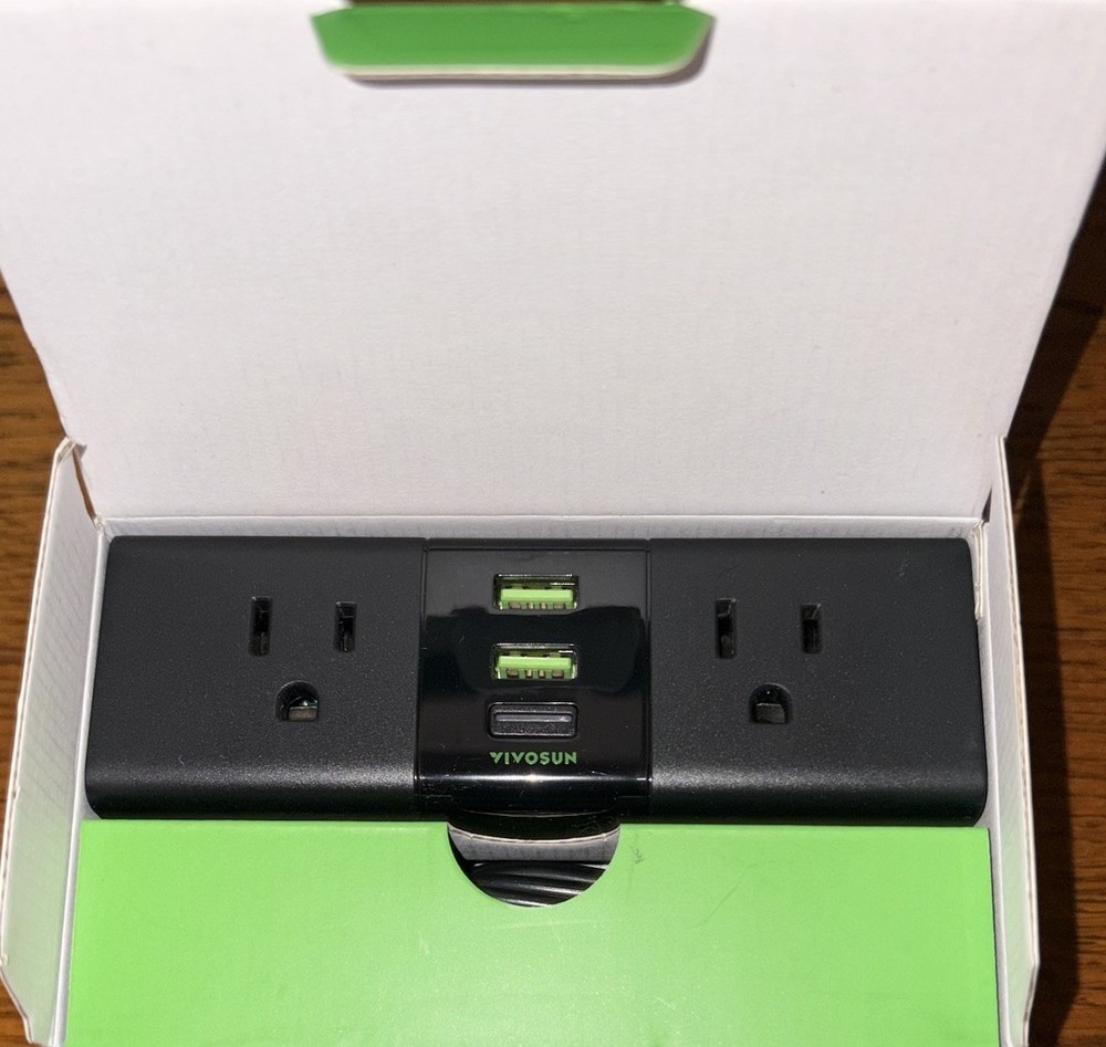 VIVOSUN GrowHub A22 Smart Plug, Temperature & Humidity Sensor, 2 Outlets