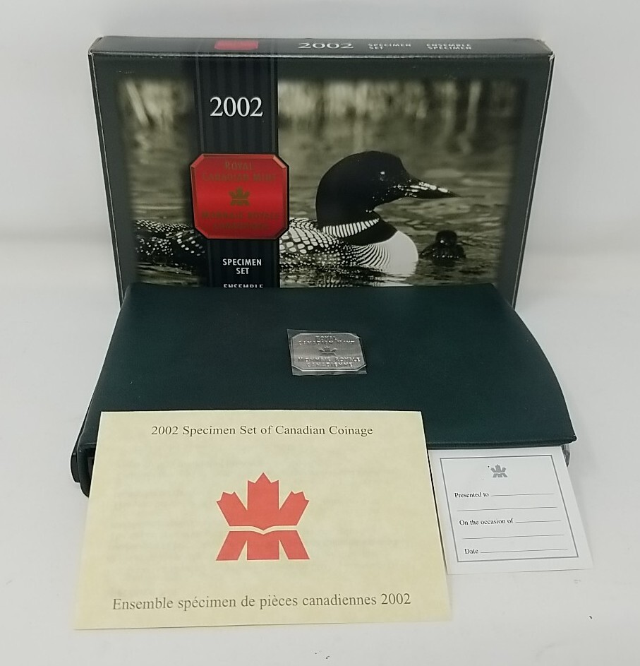 RCM 2001 & 2002 Specimen Sets (14 Coins) #3039