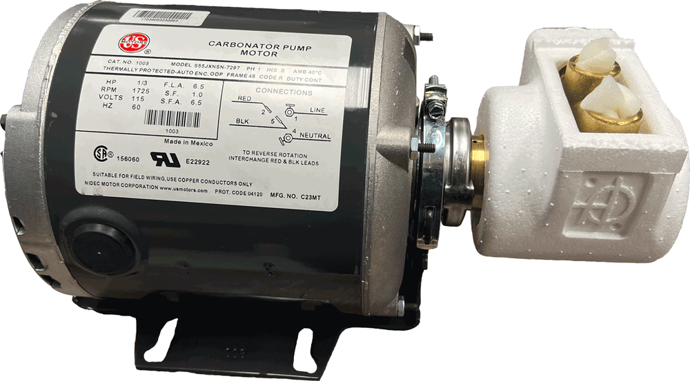 Glycol Unit Pump/Motor Kit 75 GPH 115V, Replace Perlick, MicroMatic, Marathon