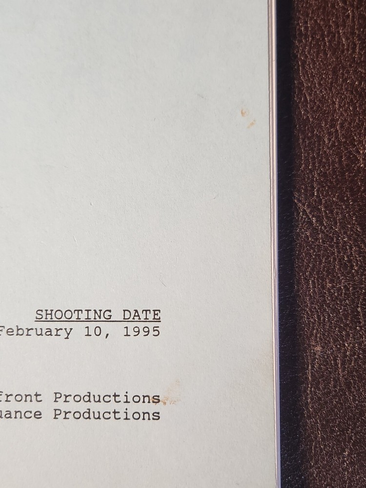 1995 Mad About You Script, "Purseona", Show 318, First Memio Draft, VG