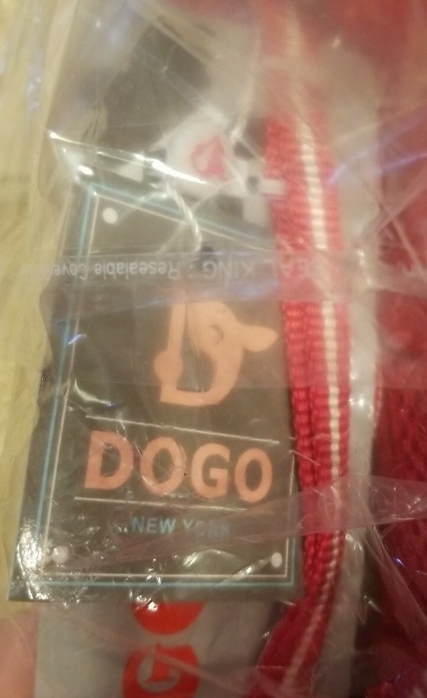 Dogo EasyGo Harness Leash - Red Sequin - LARGE