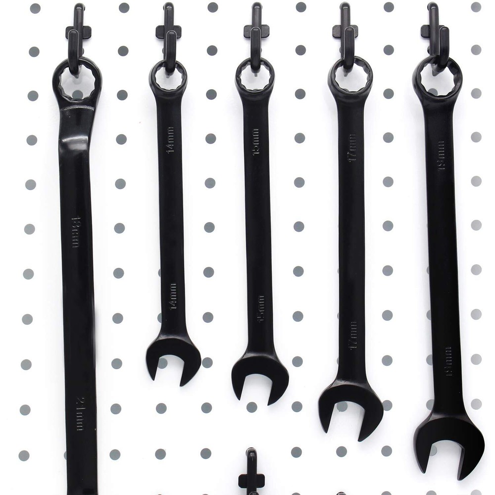 Pegboard Hooks Kit 300 PK Pegboard J Hook Assortment Black Peg Hooks Accessories