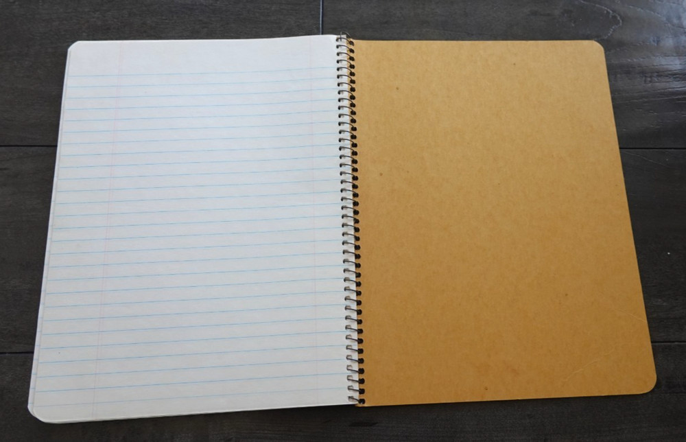 Vintage 1978 KISS ACE FREHLEY Spiral Notebook with Poster Order Form! Aucoin!