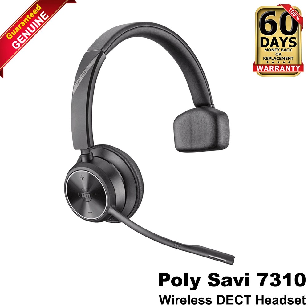 Poly Savi 7310-M Monaural DECT Wireless Headset 783N2AA