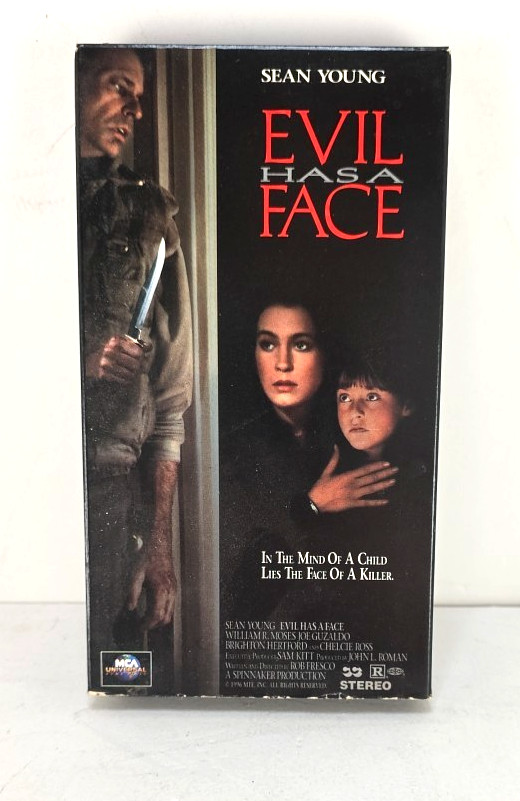 Evil Has A Face - Sean Young , William R Moses  - (VHS,1996)