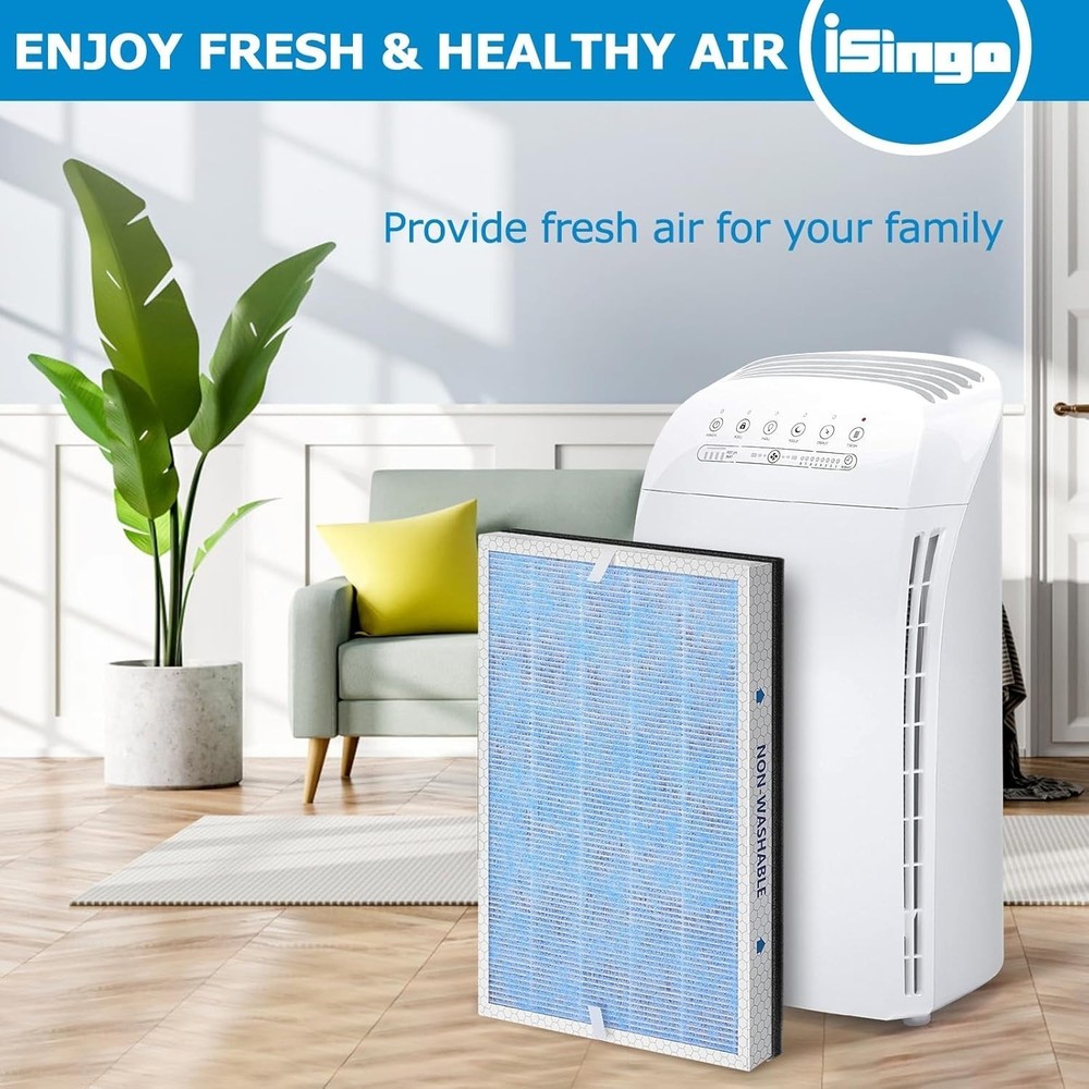 2 Pack MSA3/MSA3S HEPA Filter Replacement Filter Compatible with Membrane