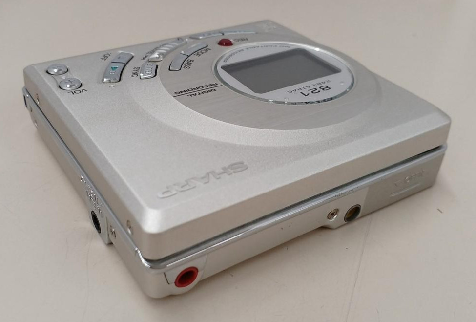 SHARP MD-MT821-S MD MiniDisc Portable Recorder 260417