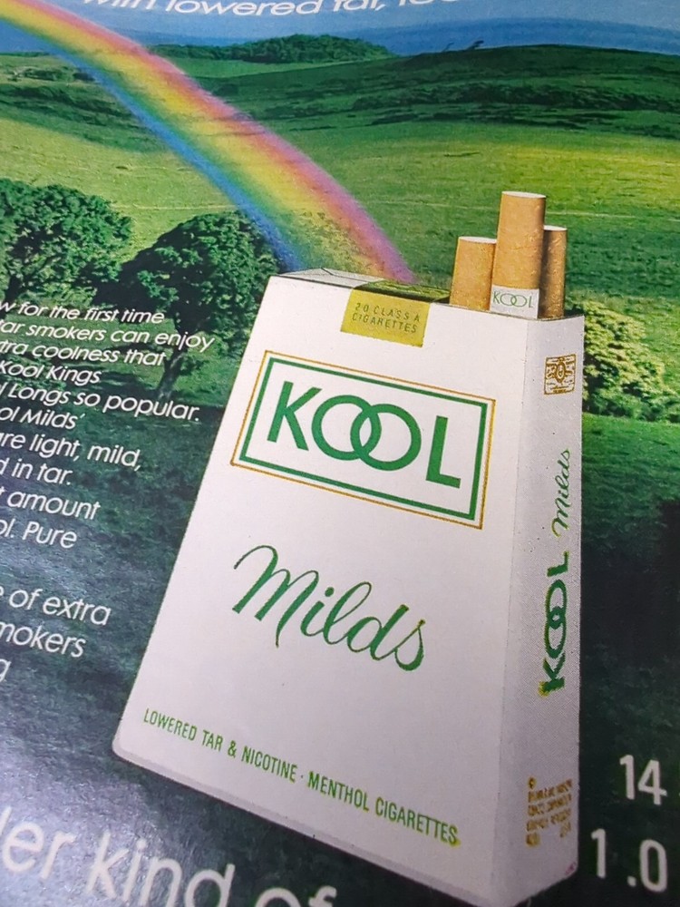 Kool Milds Advertisement 1970s