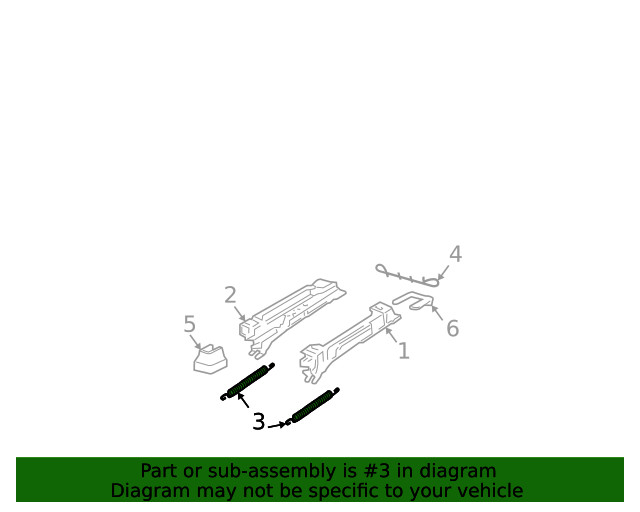 Genuine GM Return Spring 16793901
