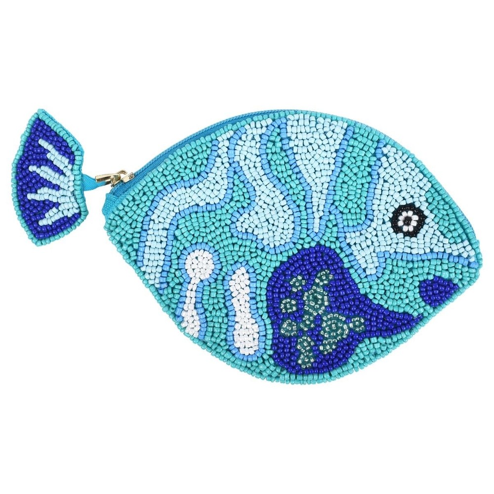 Bamboo Trading Fish Essential Pouch, 4.75-Inch, Multicolor
