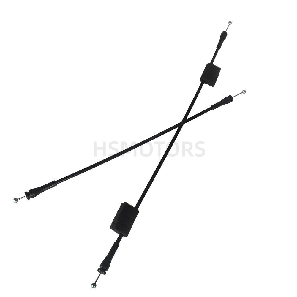 Rear Left Cargo Door Latch Release Cables For Ford E150 E250 E350 E450 1992-2009