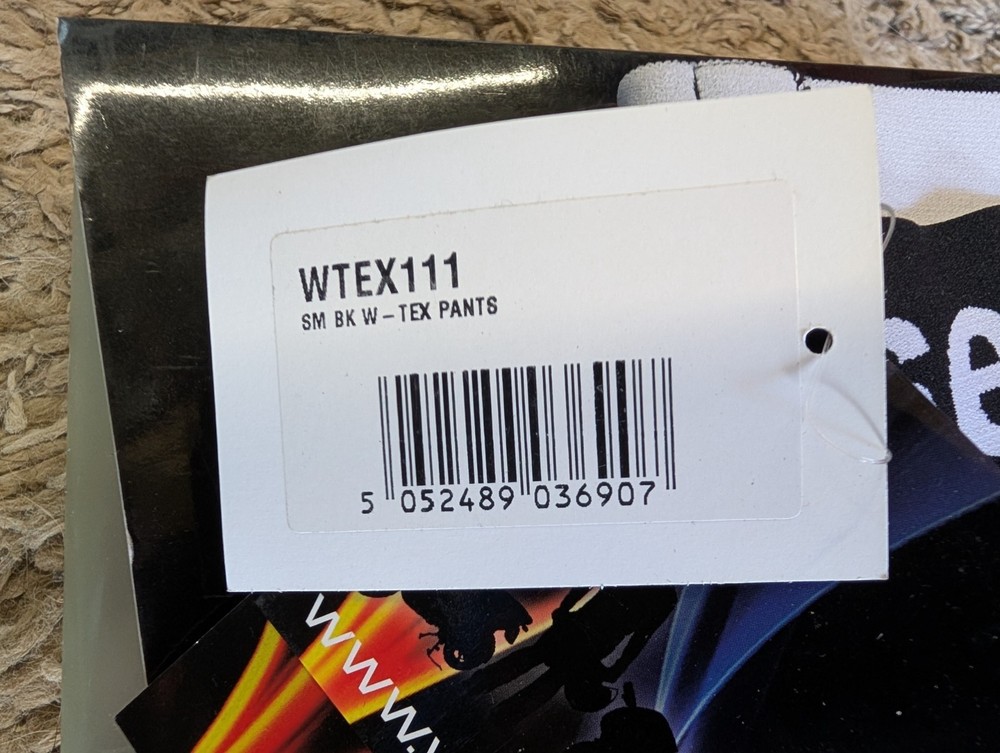 Weise Tex Motorcycle Base Layer Trousers NEW Size Small #G47