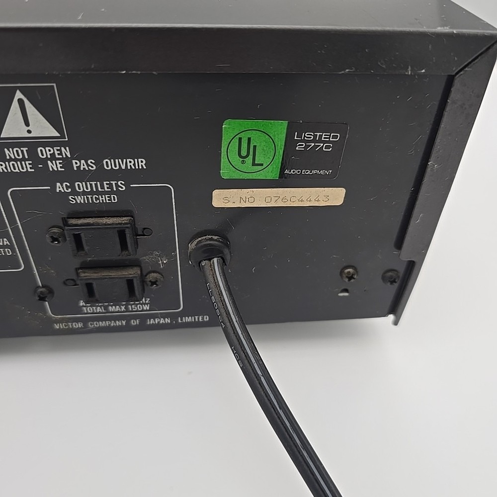 JVC RX-505V Digital Surround System Receiver