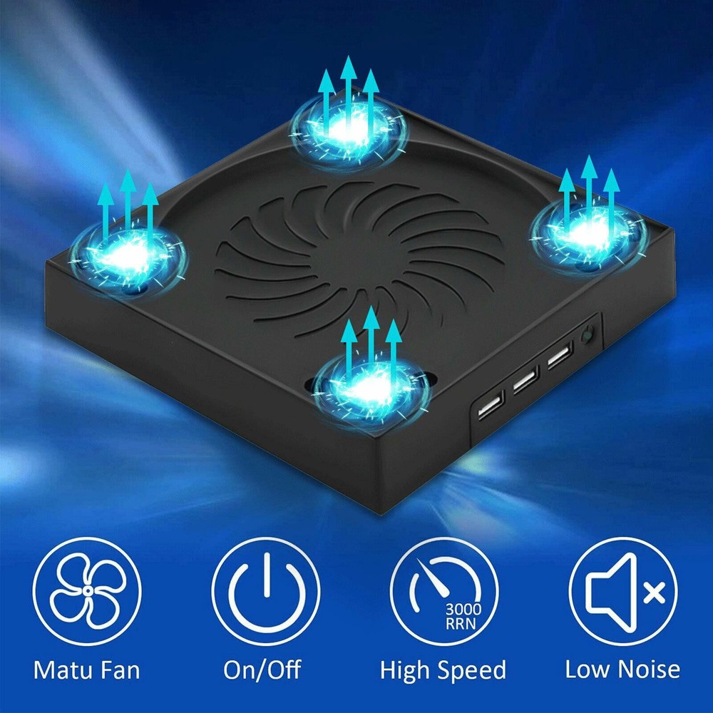 5V Type C Cooling Fan Vertical Stand USB Cooler For Xbox Series X Game Console D