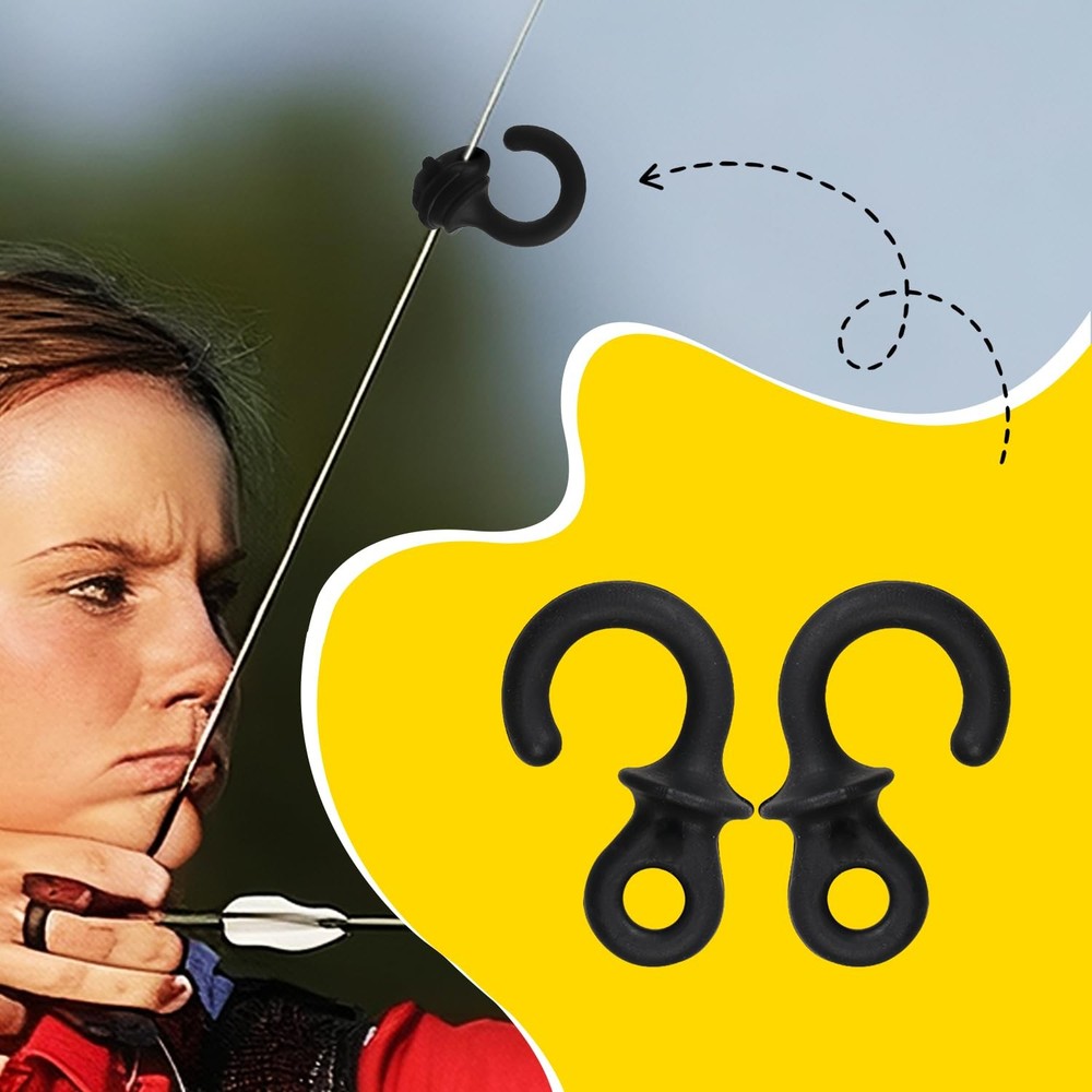 Monkey Tail Silencer Package, Bow String Stabilizer, Compound Bow String Sile...