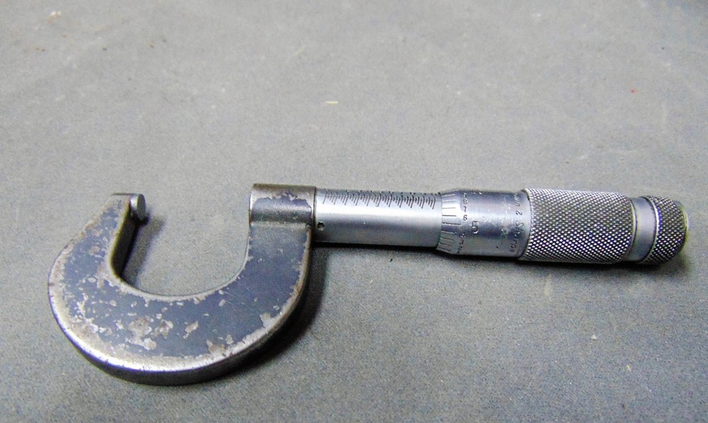 Brown & Sharpe 0-1" Micrometer Caliper Machinist Tool