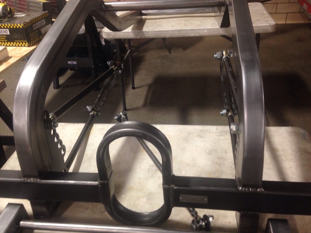 2x3” Ladder Bar 32" Back Half Kit W/QA1 Double Adjustable Shocks